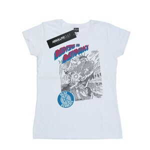 Dead Kennedys Womens/Ladies Bedtime For Democracy Cotton T-Shirt / White